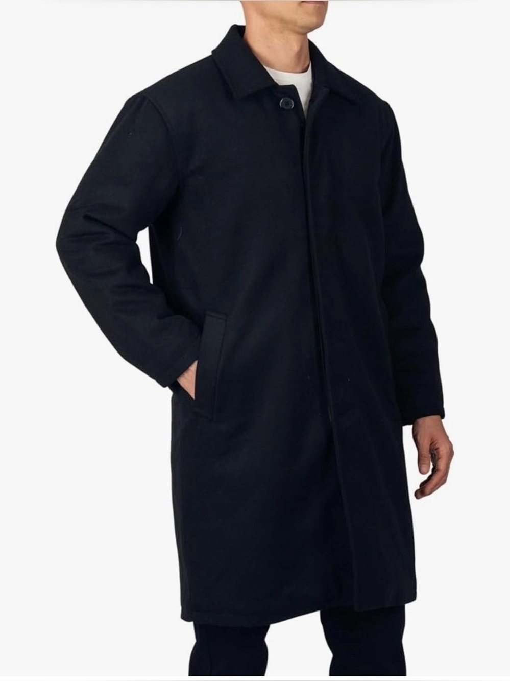 Vintage 1985 Canadian Military Wool All-Weather 100% wool Overcoat